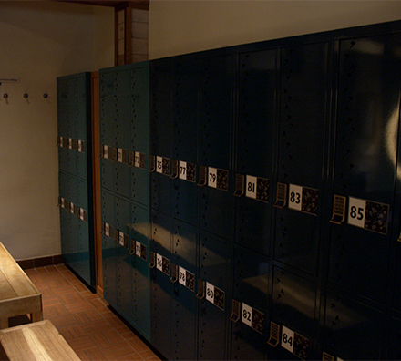 SFS metal locker for change room