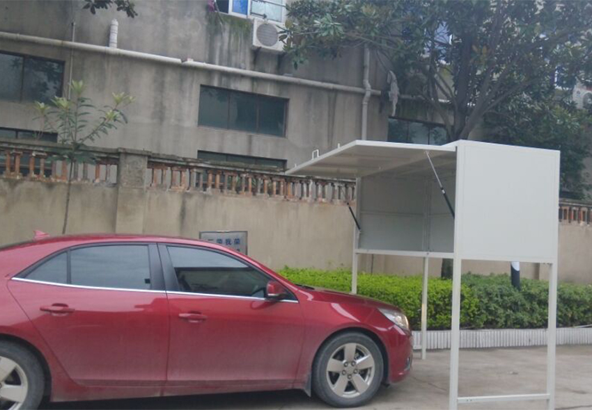 SFS metal car park garage locker with high stand
