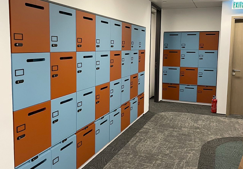 SFS metal storage locker