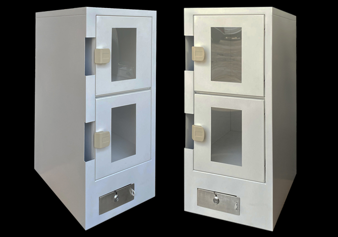SFS metal locker for coin operating open
