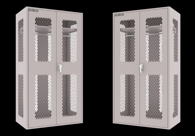 SFS Military Lockers,TA-50 Military Gear Locker,Grey Color SFS-WL-025