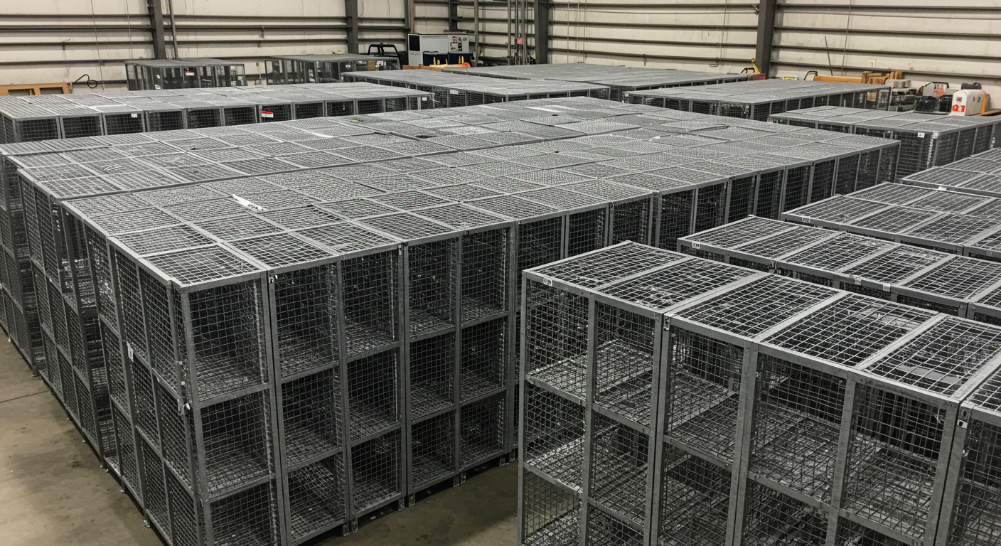 Affordable wire mesh lockers bulk