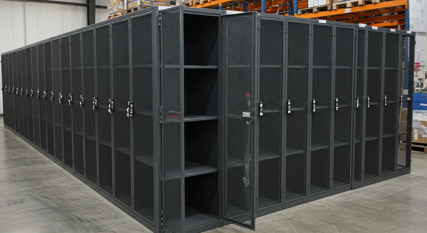 Buy wire mesh lockers online