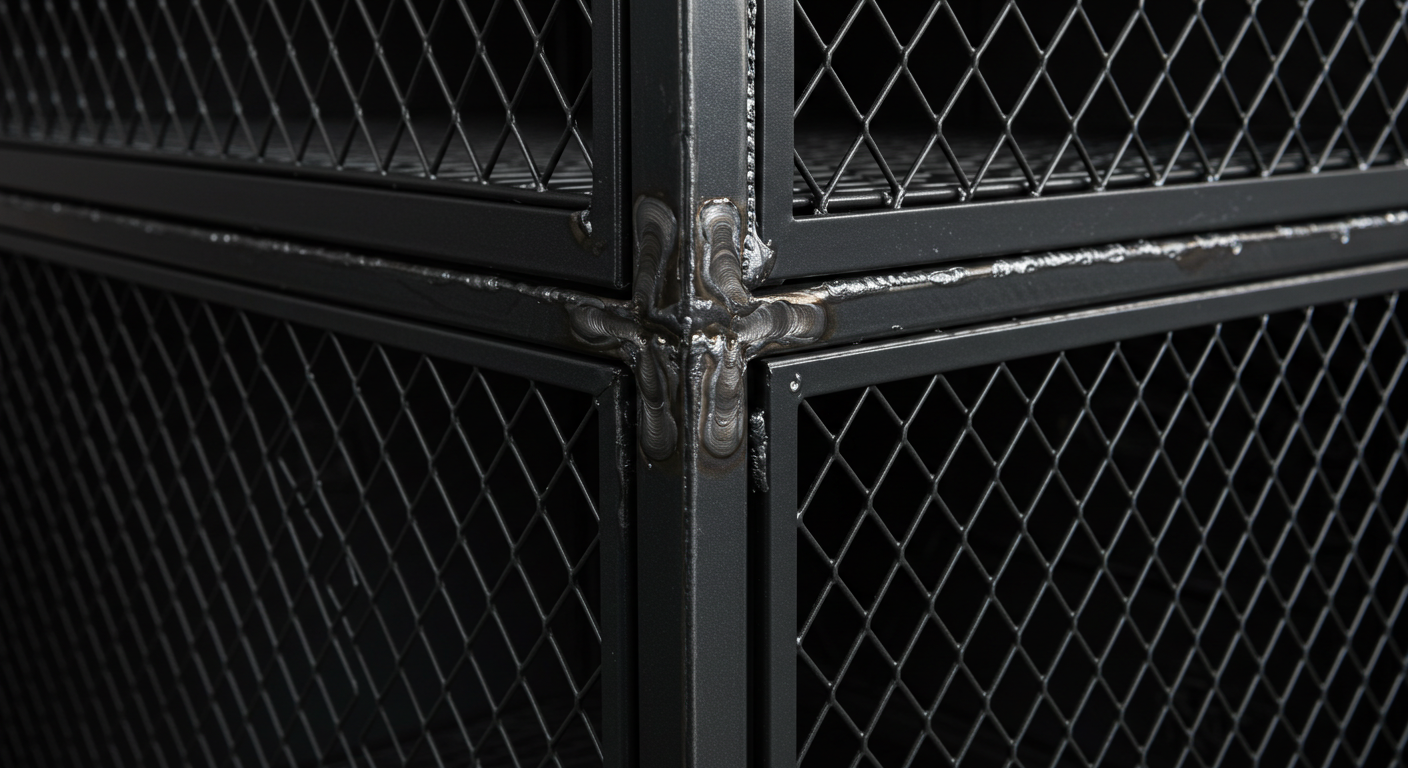 custom welded mesh lockers supplier