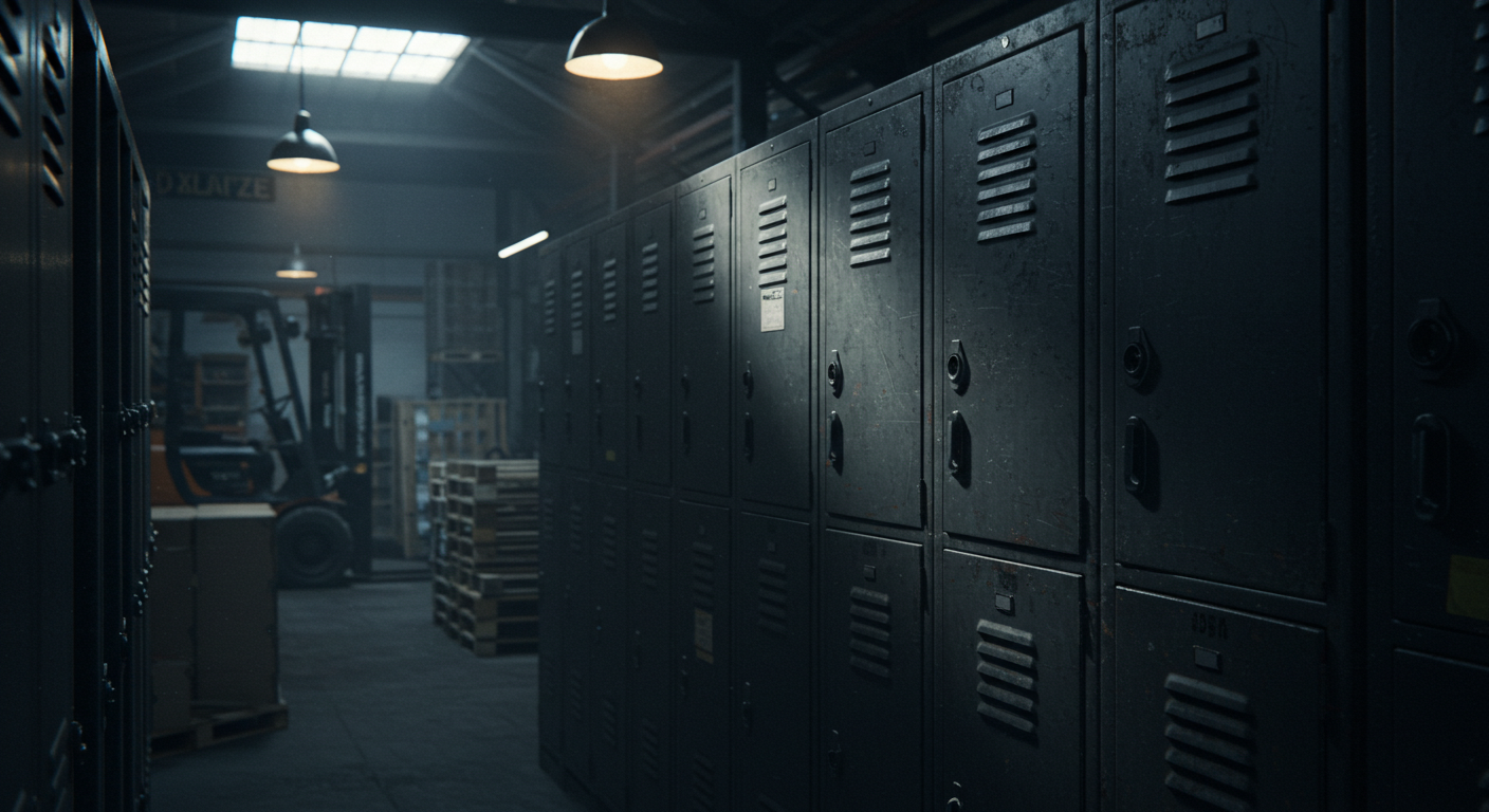 industrial storage lockers