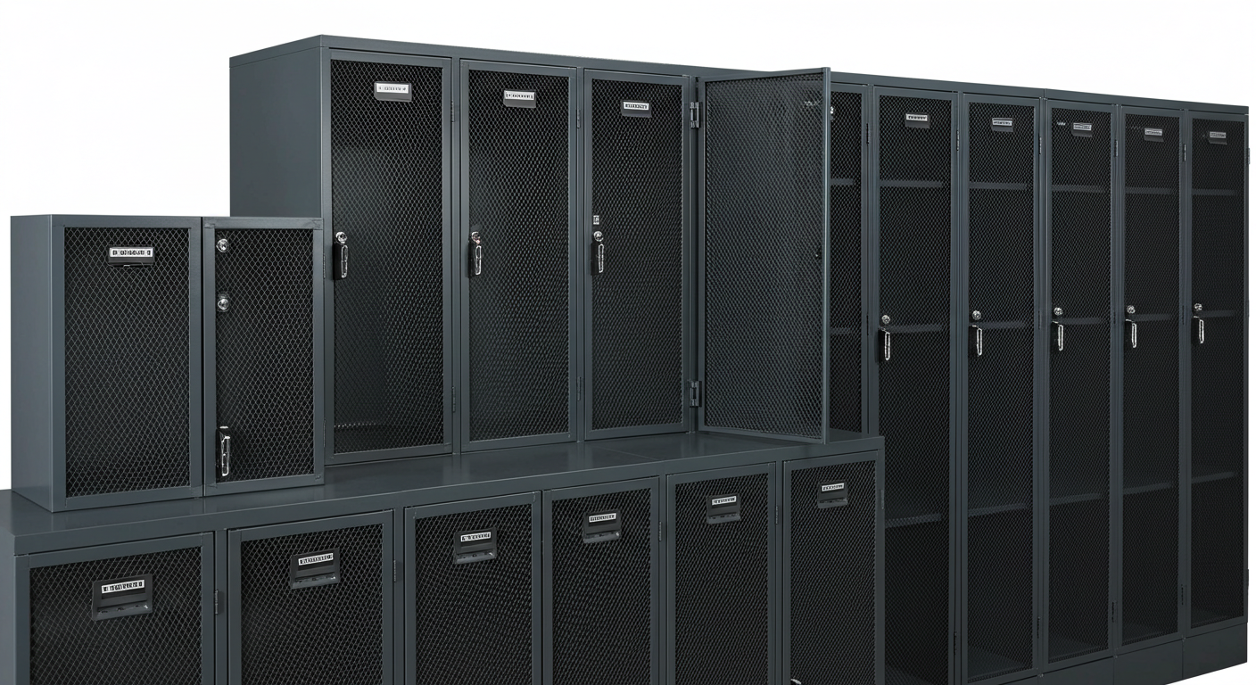 mesh lockers California supplier
