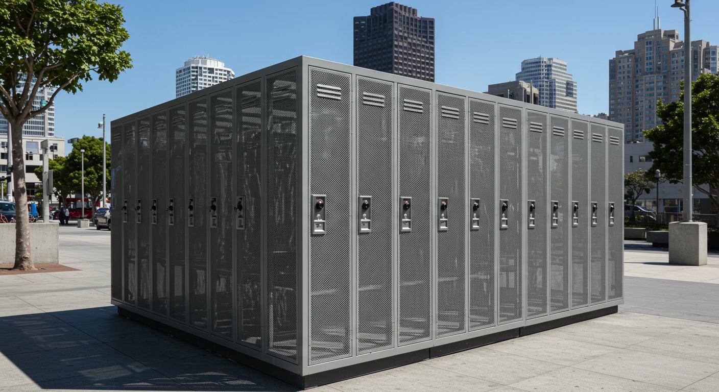 mesh lockers San Fransico