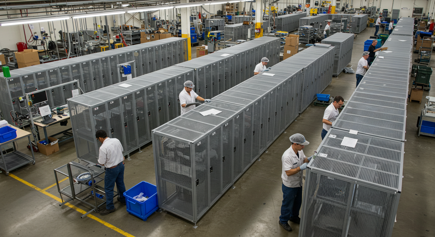 mesh lockers manufacturer USA
