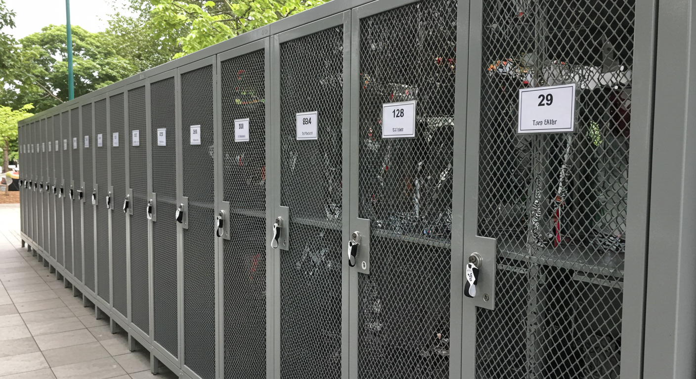 mesh lockers near me