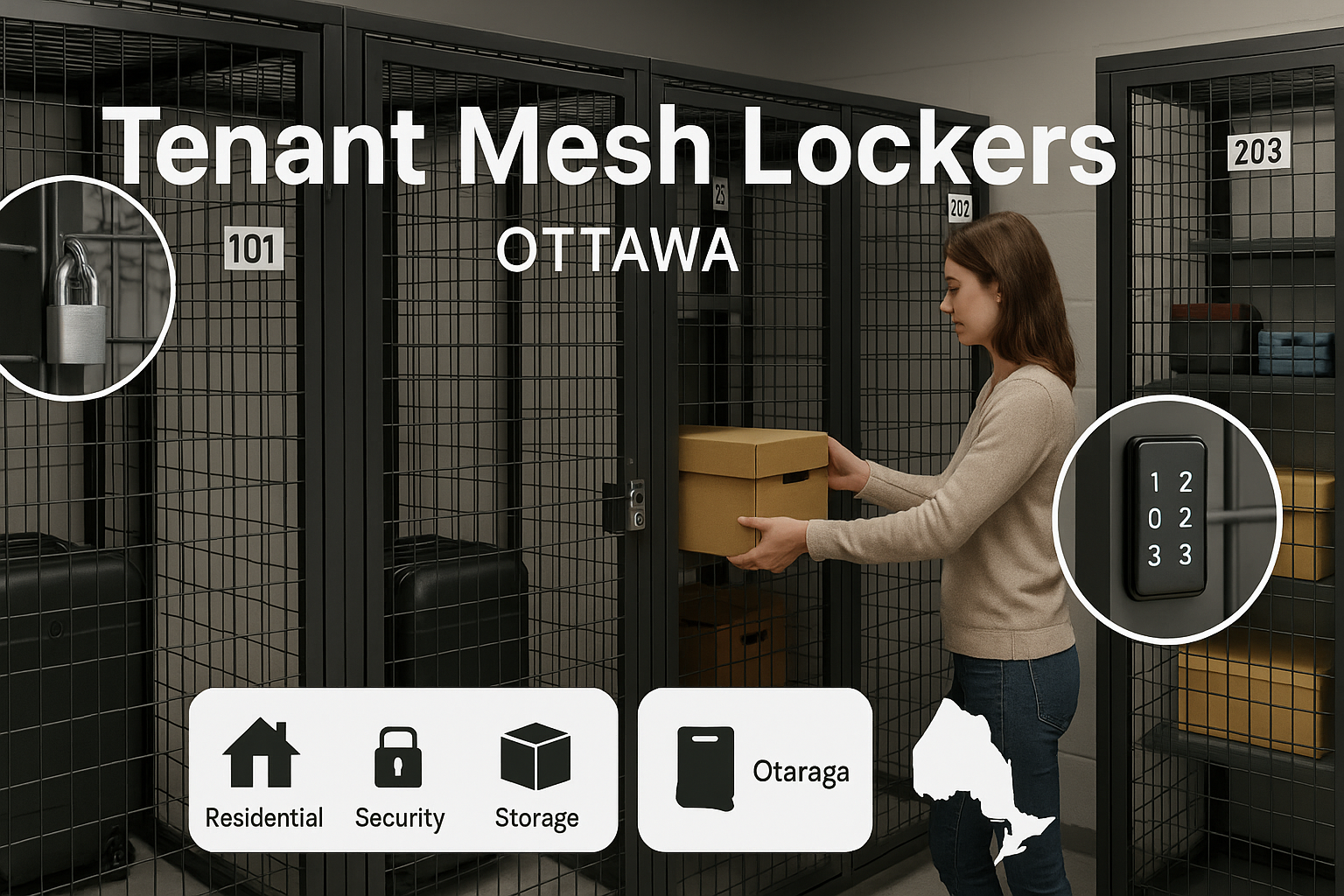 tenant mesh lockers Ottawa