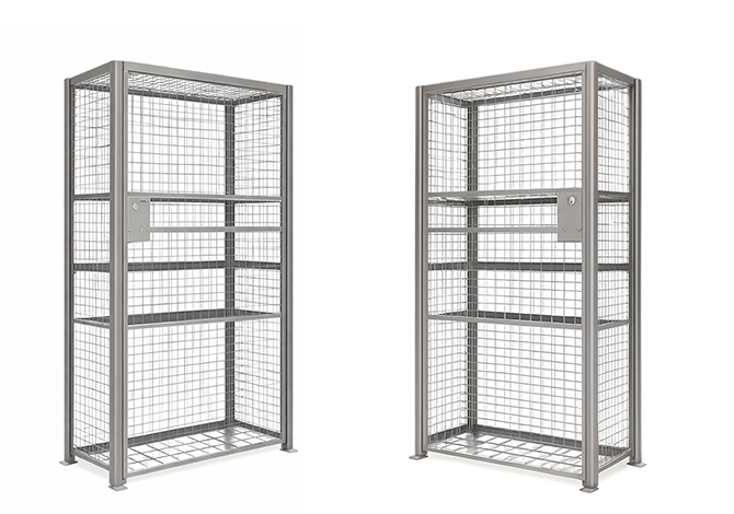 industrial mesh lockers