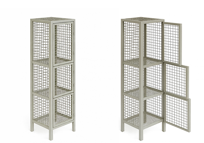secure ventilated lockers