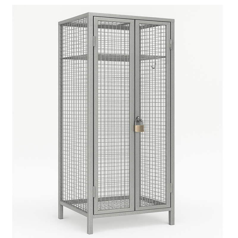 see-through mesh lockers