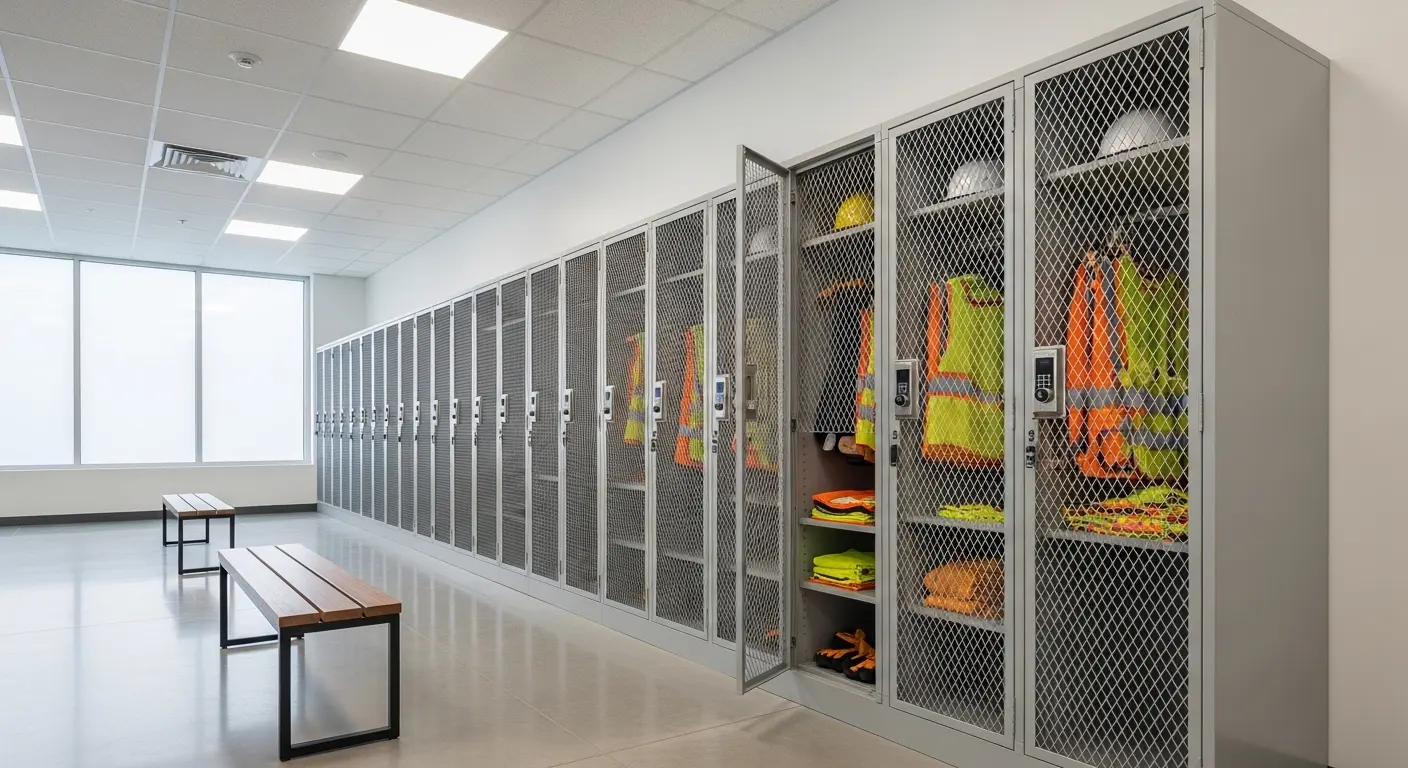 benefits of mesh lockers