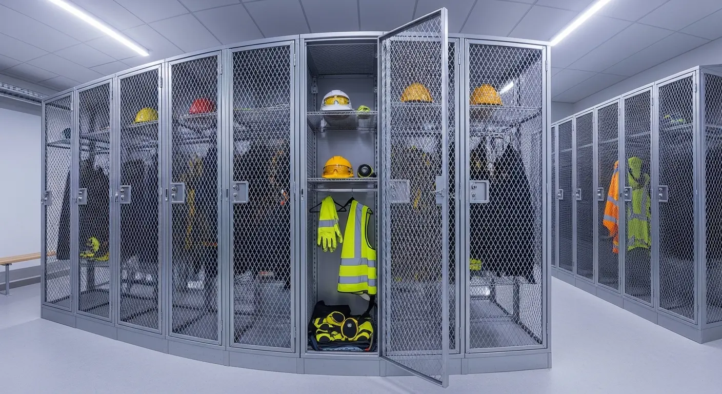 what are mesh lockers