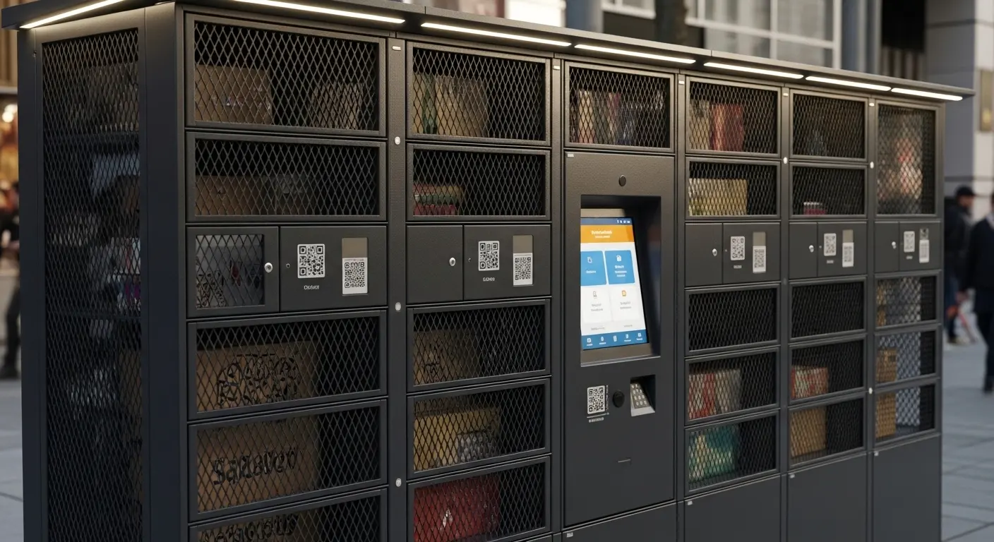Mesh Parcel Lockers