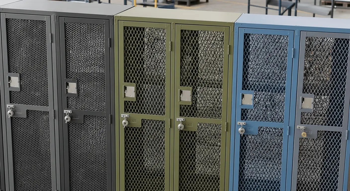 Mesh Locker Door Types
