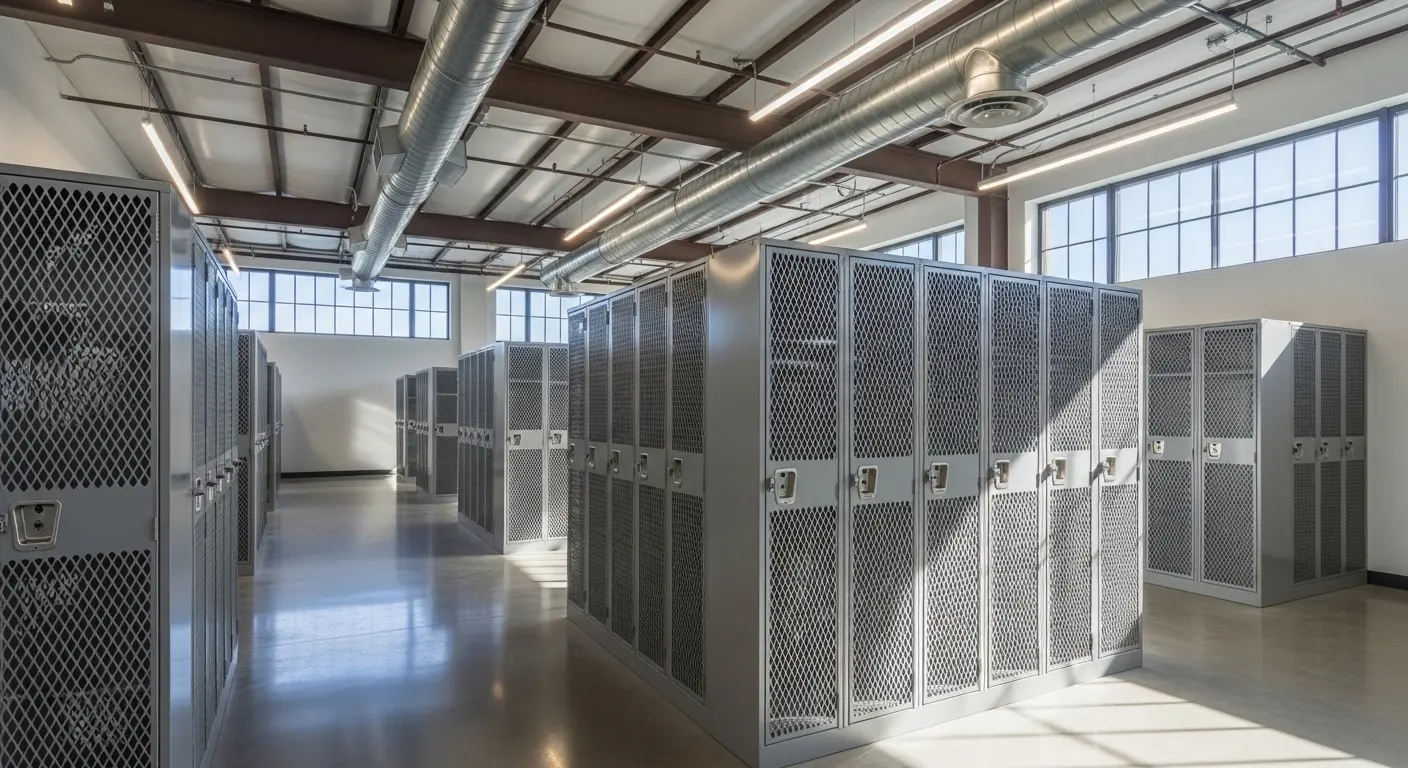 mesh lockers Florida supplier