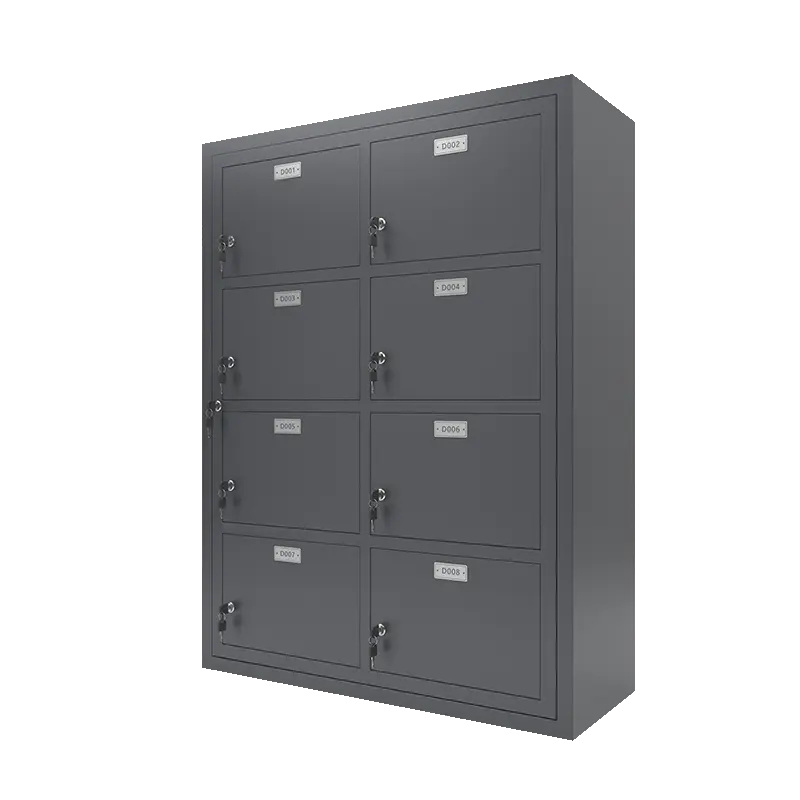 Dark grey lockers