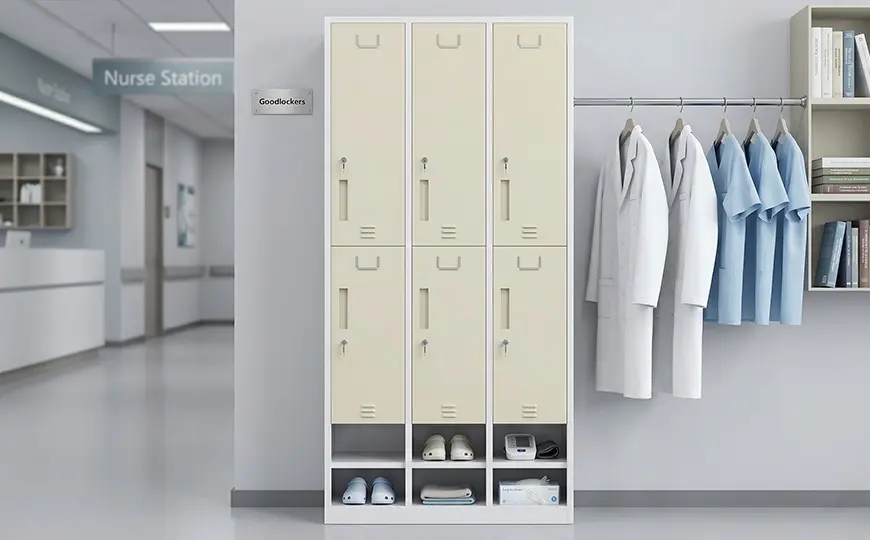 staff lockers in hospital