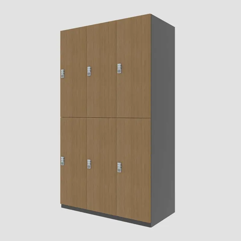 gym locker made by wooden material