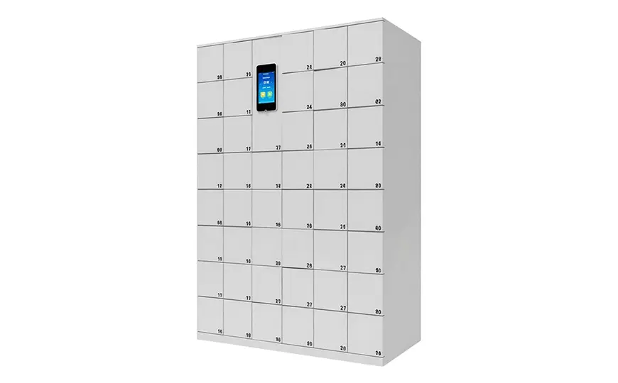 Custom Cell Phone Locker Solution With AI Face