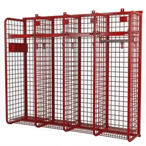 fire suppression compatible lockers with 4 doors
