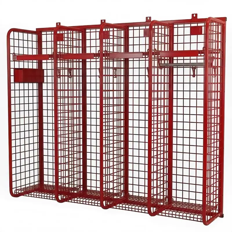 fire suppression compatible lockers with 4 doors