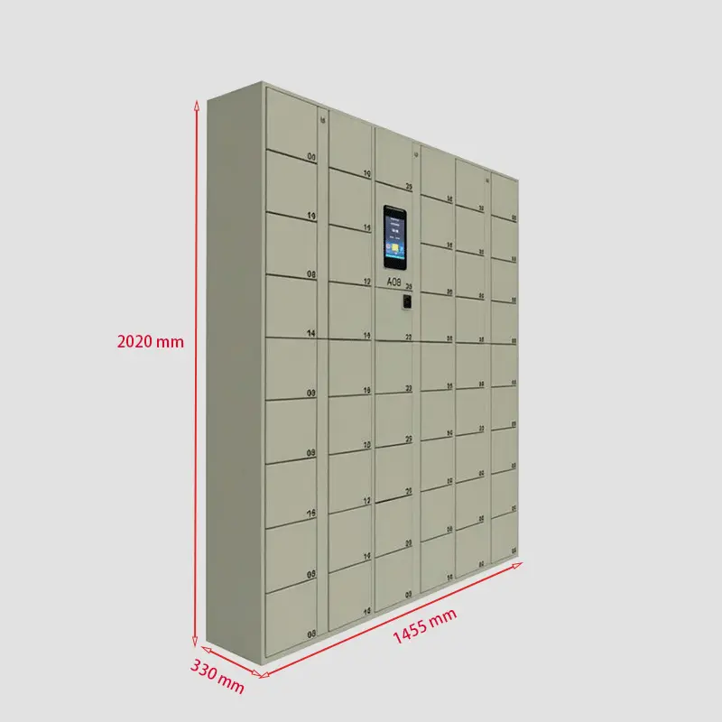 size of event phone storage solutions