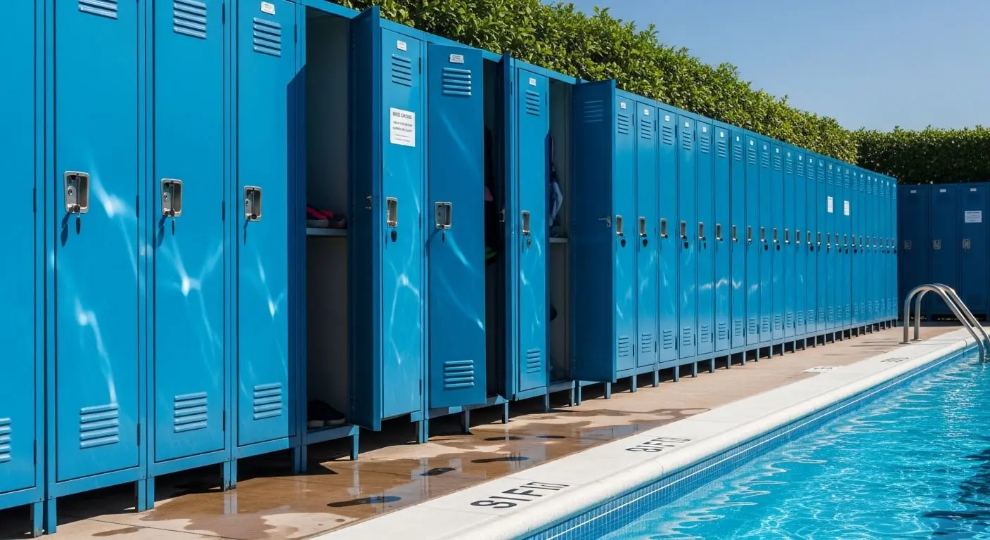 Outdoor Pool Lockers: How to Choose Storage That Lasts in Sun, Rain, and Heavy Use