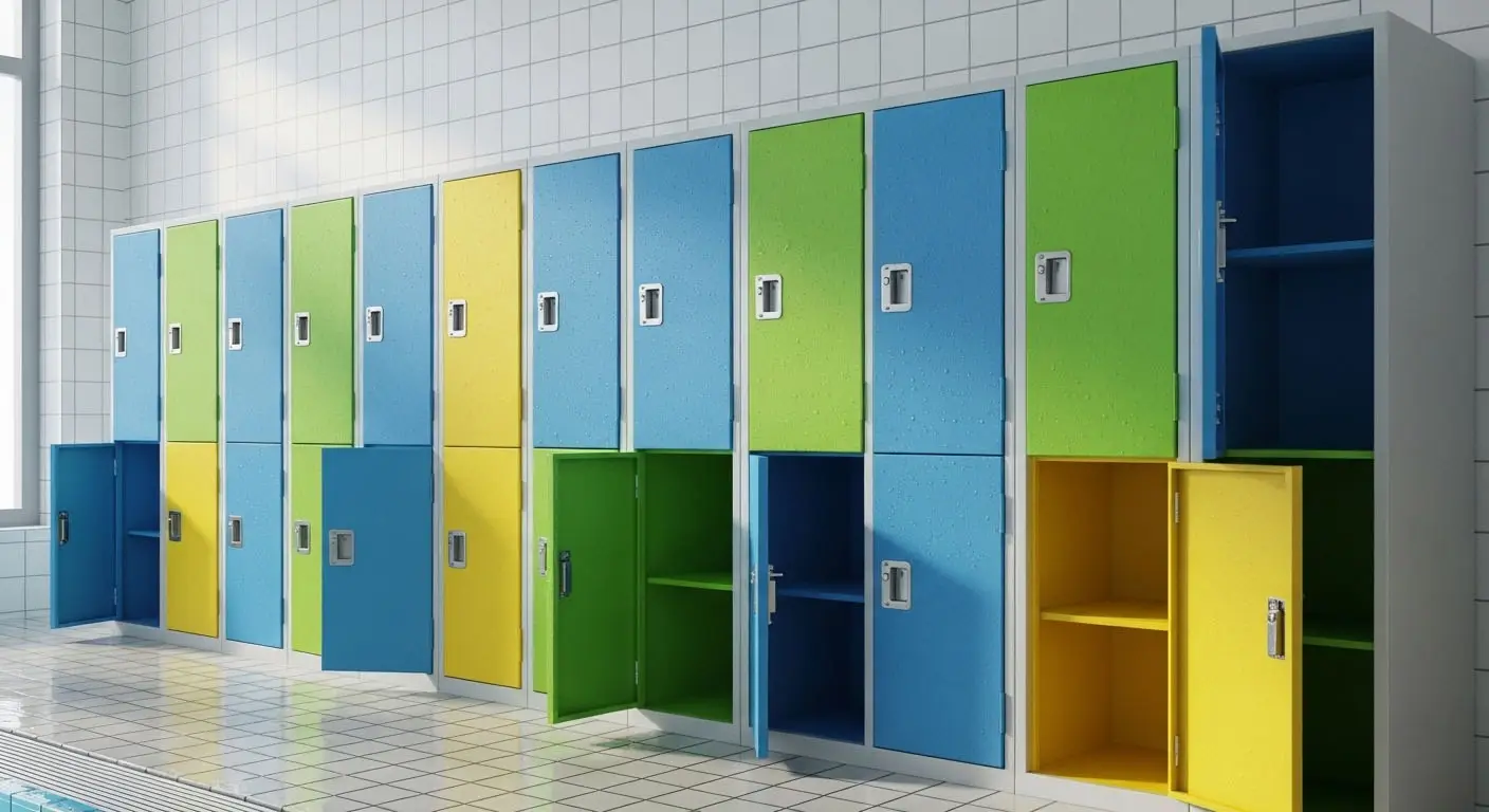 Plastic Lockers for Swimming Pools: A Durable Storage Choice for Wet Areas