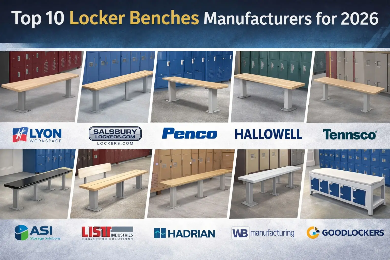 Top 10 Locker Benches Manufacturers for 2026