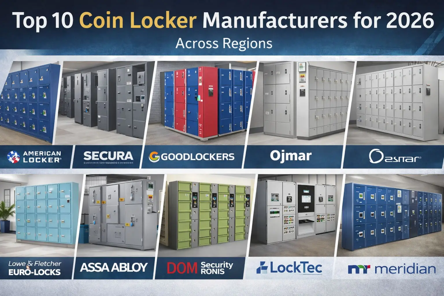 Top 10 Coin Locker Manufacturers for 2026